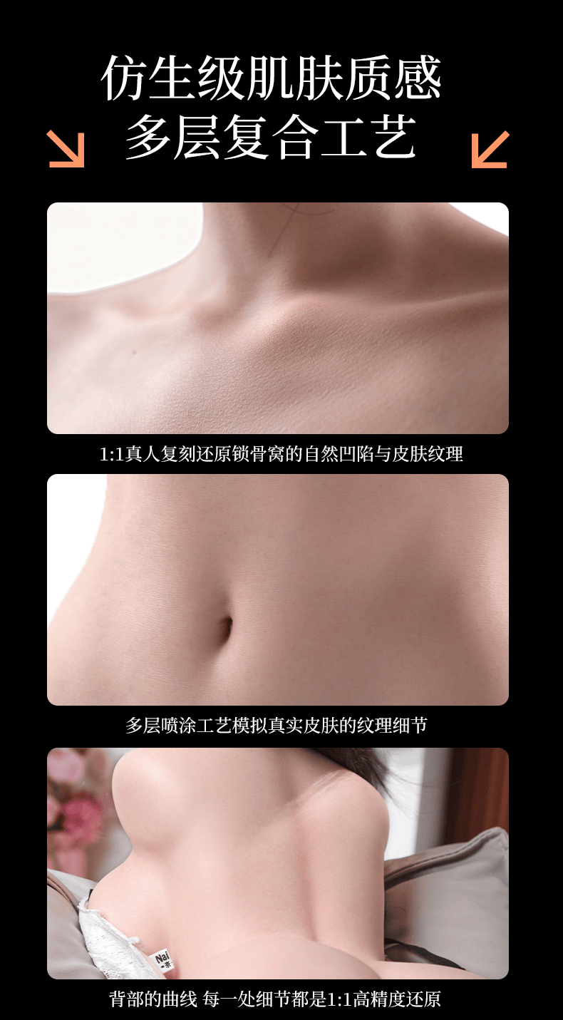 19.5 kilograms of half-body figure